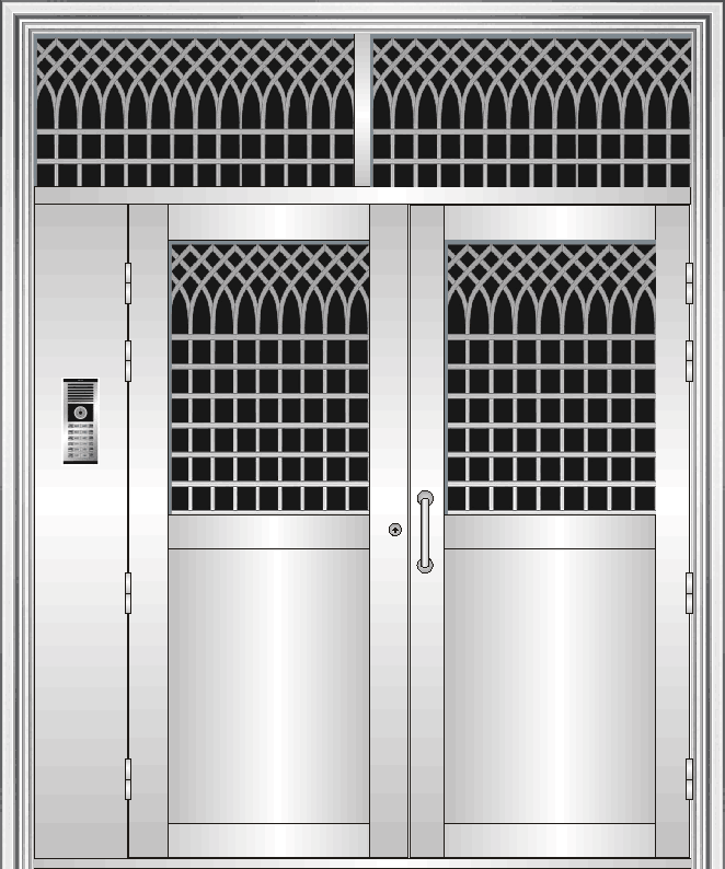 不銹鋼樓宇對(duì)講門